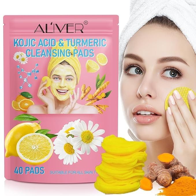 Turmeric Acid Cleaning Pads