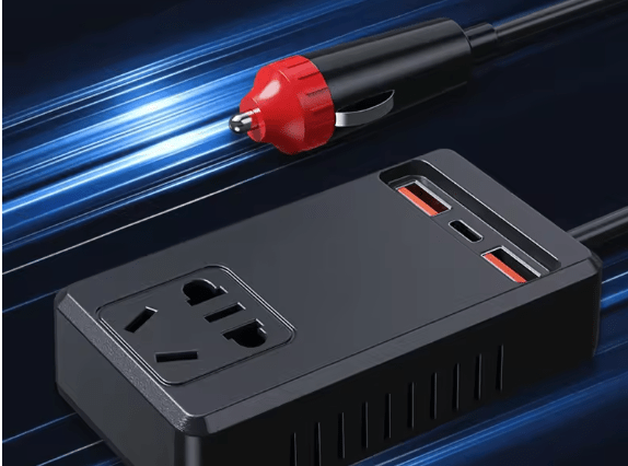 C12 - Intelligent Car Power Inverter with USB Ports - Zambeel