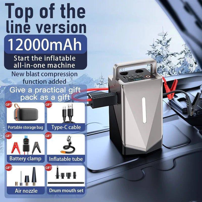 Portable Multi - Function Car Jump Starter © - Zambeel