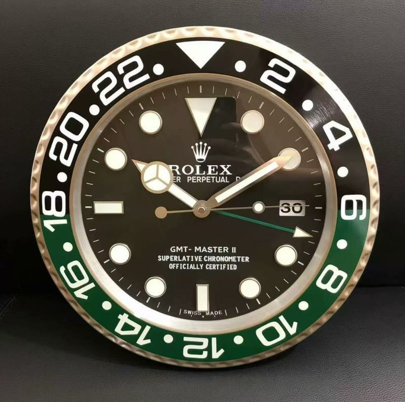 Rolex-Inspired GMT Wall Clock ©